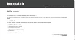 Desktop Screenshot of ipponsoft.de